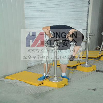 大踏板不銹鋼復合式洗眼器