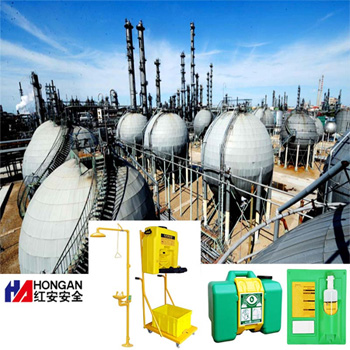 中國天然氣股份分公司采用紅安洗眼器 中國天然氣股份分公司采用紅安洗眼器